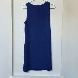 PIXLEY Sleeveless Dress with Silver Trim